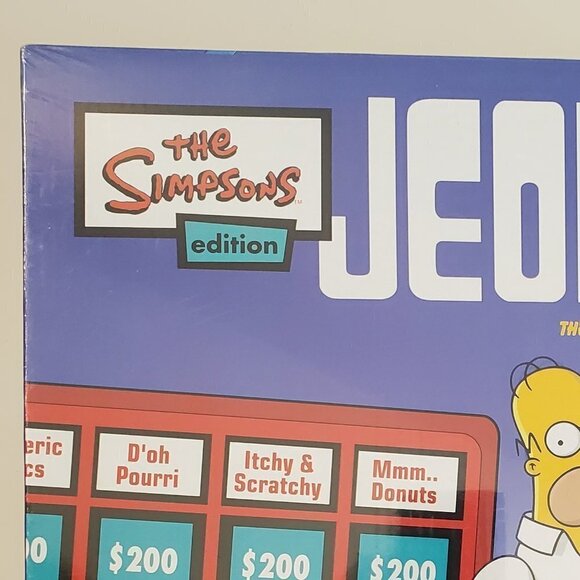 New, sealed The Simpsons Jeopardy Board Game 2003 - Picture 5 of 6